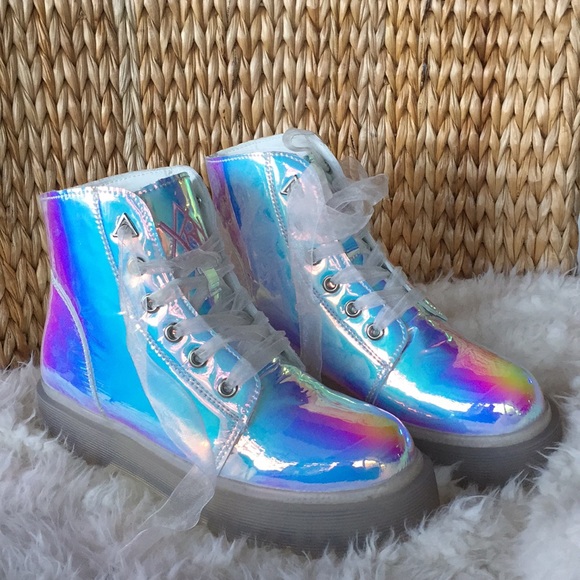 NIB YRU Slayer Atlantis Combat Boot 8M - Picture 2 of 8